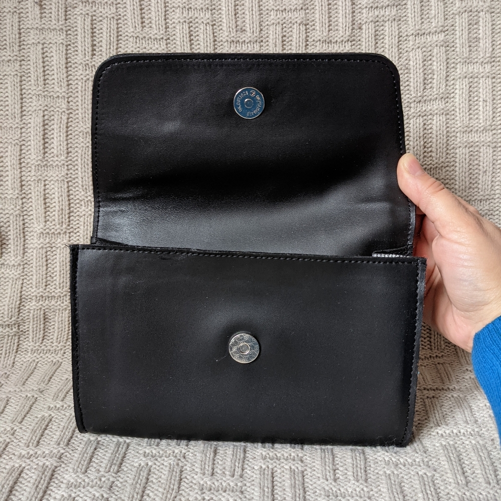 October Jaipur Vegan Leather Clutch - BNWT - Picture 6 of 15